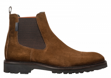 Floris van Bommel Sturdi 04.13 G1/2 cognac Chelseaboot